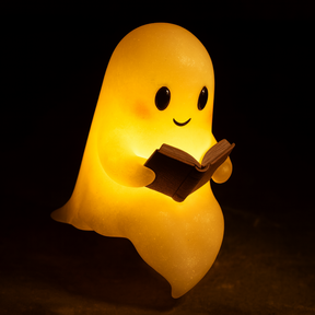 Luminária de Mesa Fantasma Luz Noturna LED Quente Decoração de Cabeceira