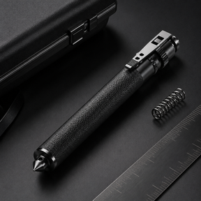 Tactical Pen Flashlight Self Defense Automatic Extension