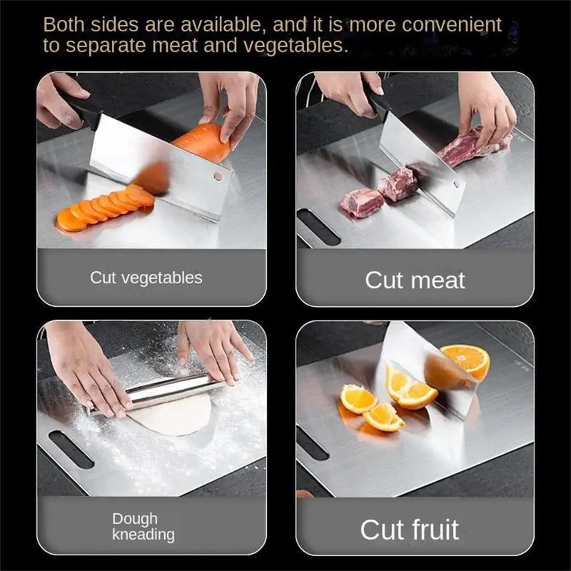 Tábua de Corte de Cozinha em Titânio
