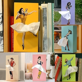 Suporte para Lenços de Papel Estilo Figura para Decoração de Casa