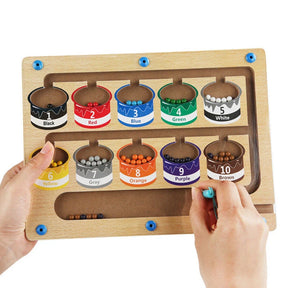 Brinquedo Educativo de Labirinto Magnético para Crianças