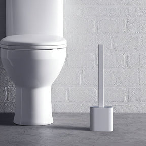 Toilet Brush Silicone Flexible Hygienic Wall Mount Holder