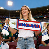 Cachecol de torcedor da bandeira do Reino Unido para jogos e eventos da Copa do Mundo