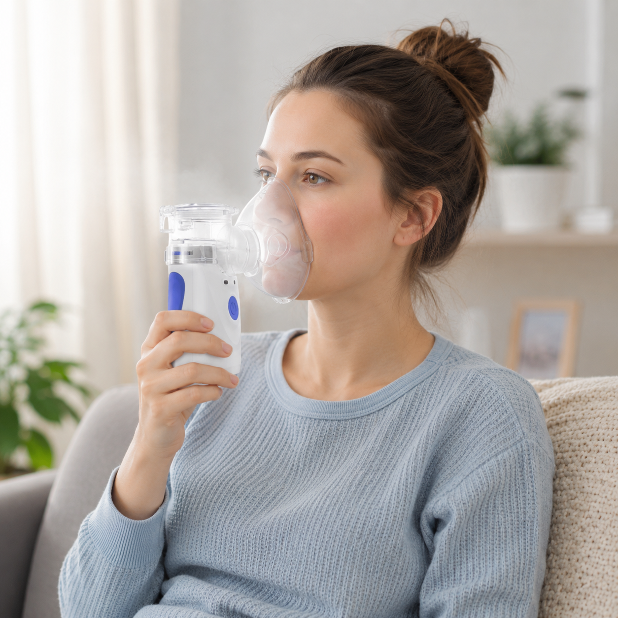 Nebulizador Ultrassônico de Design Compacto e Portátil