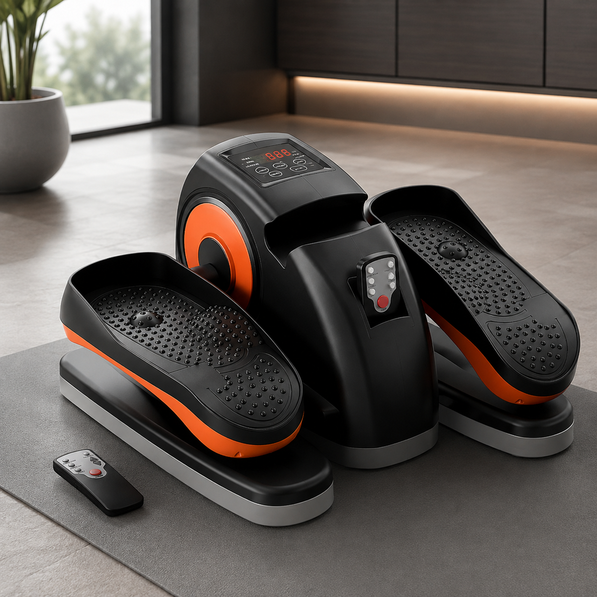 Rower treningowy pod biurko z ekranem LCD i regulacją prędkości