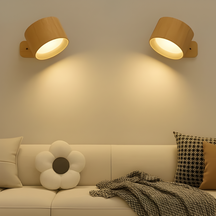 Luminária de Parede LED Recarregável com Suporte Magnético Ajustável