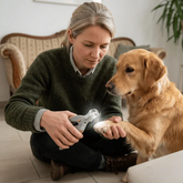 Alicate de unha para pets com luz de LED – Lâmina de aço inoxidável substituível