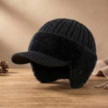 Winter Knit Hat Trapper Ear Flap Cap