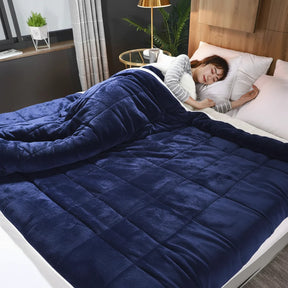 Manta de Flanela Macia e Quente para Sofá ou Cama de Inverno