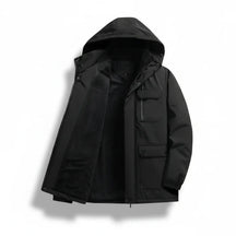 Mens Winter Jacket Slim Fit Waterproof Quilted Down Coat
