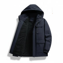 Mens Winter Jacket Slim Fit Waterproof Quilted Down Coat