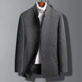 Winter Jacket Men Waterproof Quilted Down Slim Fit Outerwear