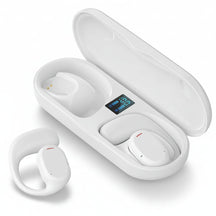 Fones de Ouvido Bluetooth Esportivos de Condução Óssea com Design Open Ear