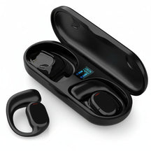 Fones de Ouvido Bluetooth Esportivos de Condução Óssea com Design Open Ear