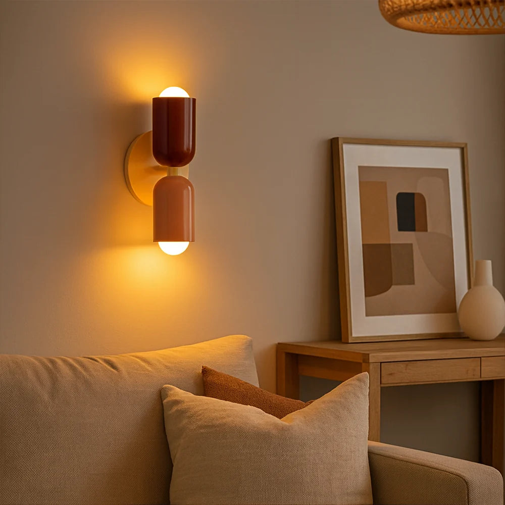 Wall Light Metal Nordic Modern LED Sconce Design