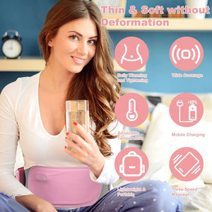 Almofada de Alívio Menstrual | Almofada Térmica Lavável para Cólicas Menstruais