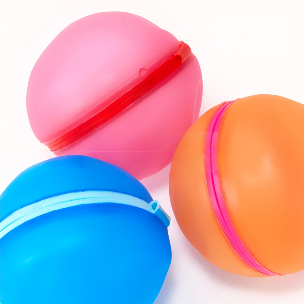 Conjunto de Bolas de Água Reutilizáveis para Diversão ao Ar Livre