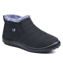 Botas de Inverno Impermeáveis Sem Cadarço para Neve