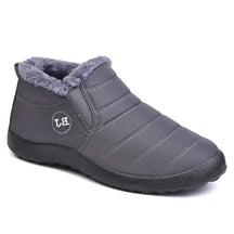 Botas de Inverno Impermeáveis Sem Cadarço para Neve