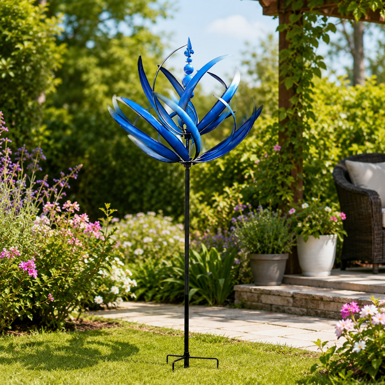 Móbile Decorativo de Jardim Resistente ao Tempo