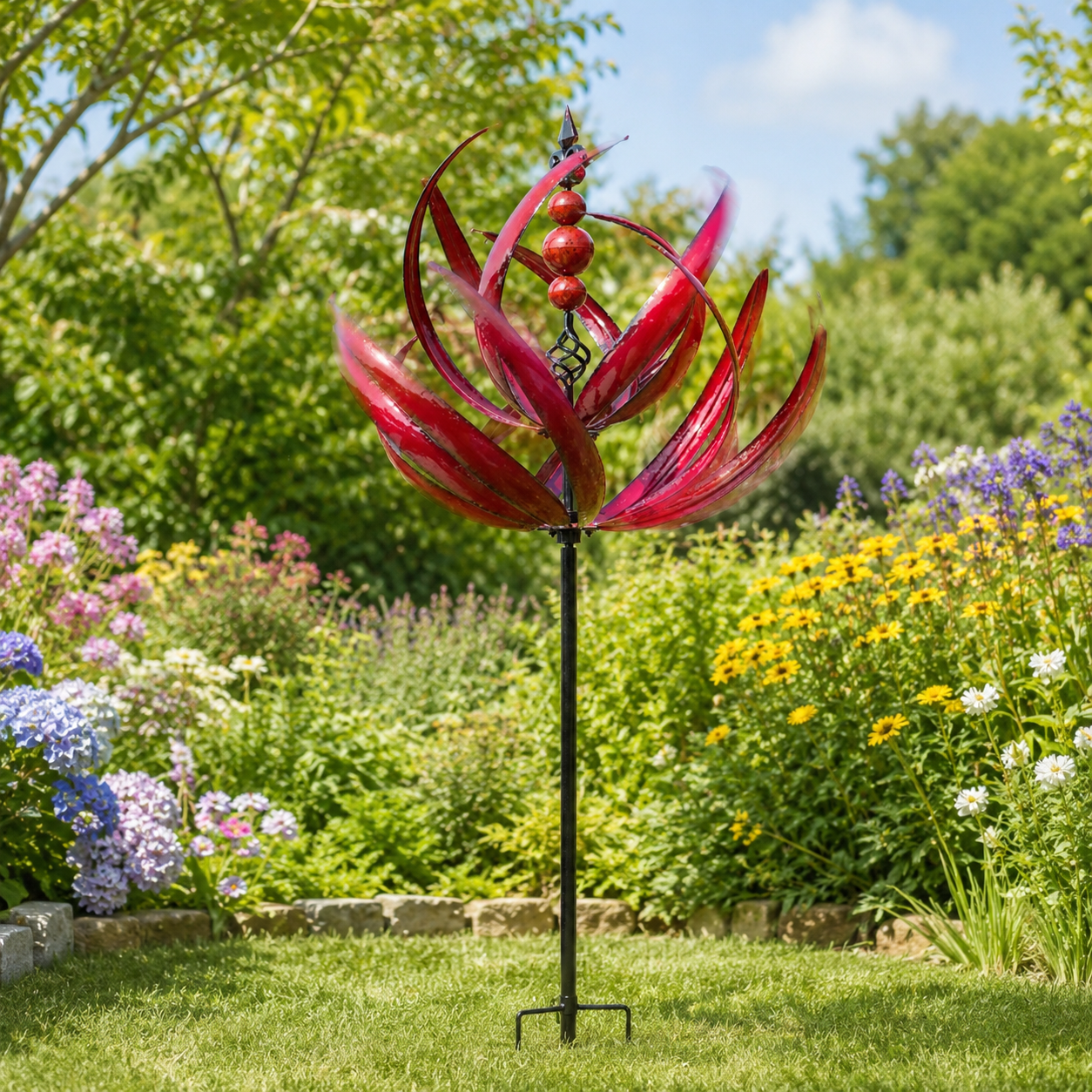 Móbile Decorativo de Jardim Resistente ao Tempo