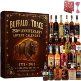 Advent Calendar Whiskey Bourbon Countdown Gift Ornaments