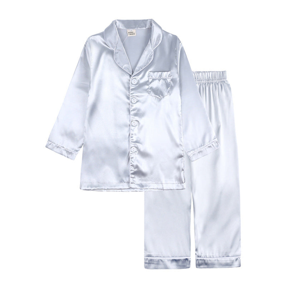 Conjunto de Pijama Infantil com Camisa de Botão e Calça