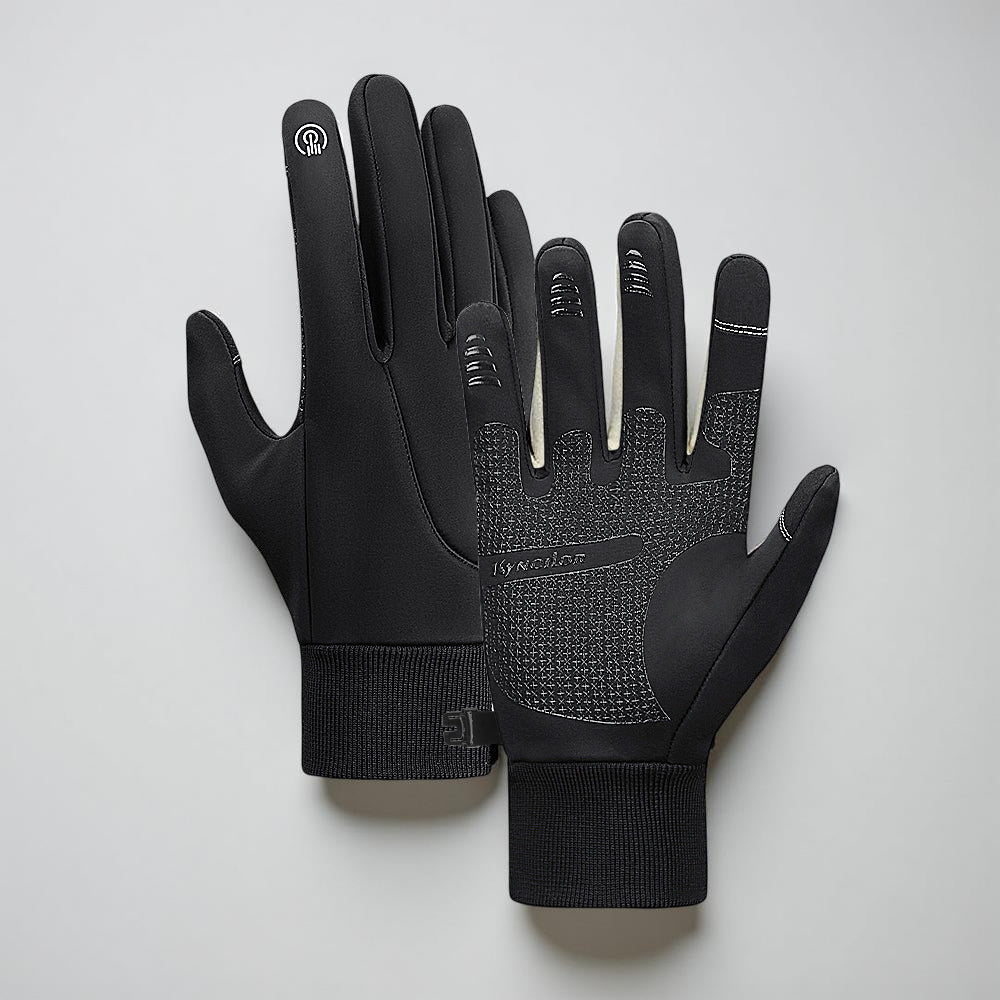 Luvas de Inverno com Toque na Tela, Aderência para Atividades ao Ar Livre e Design Térmico