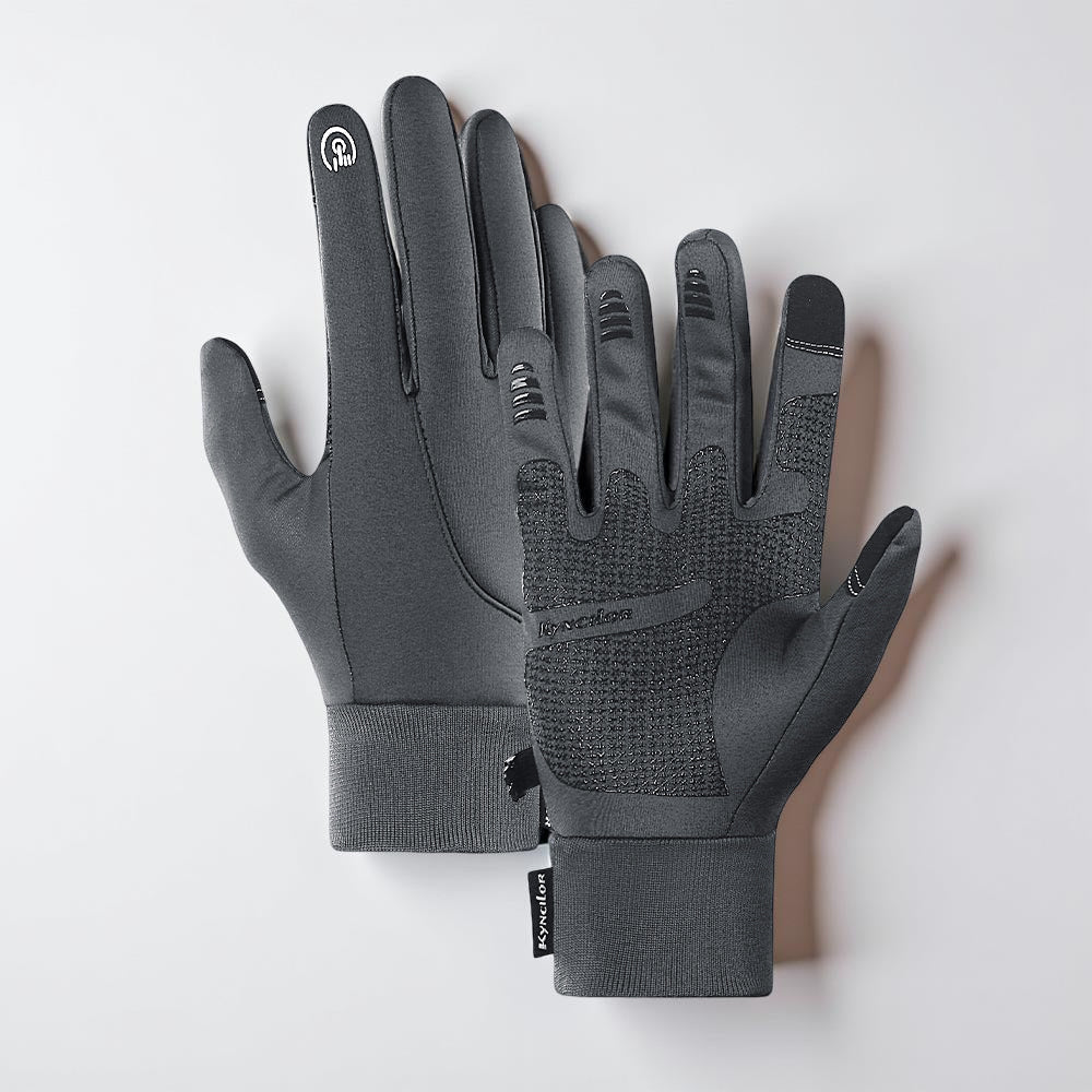 Luvas de Inverno com Toque na Tela, Aderência para Atividades ao Ar Livre e Design Térmico