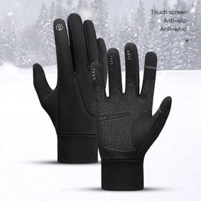 Luvas de Inverno com Toque na Tela, Aderência para Atividades ao Ar Livre e Design Térmico