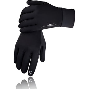 Luvas de Inverno Térmicas Touchscreen Antiderrapantes para Esportes ao Ar Livre