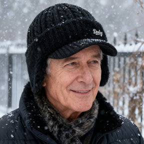 Winter Hat Trapper Ear Flap Knit Cap