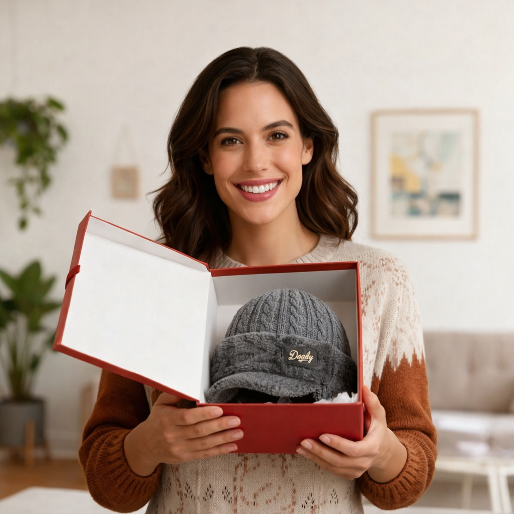 Gorro de Inverno com Aba e Protetores de Orelha