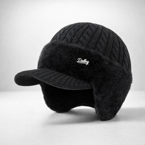 Gorro de Inverno com Aba e Protetores de Orelha