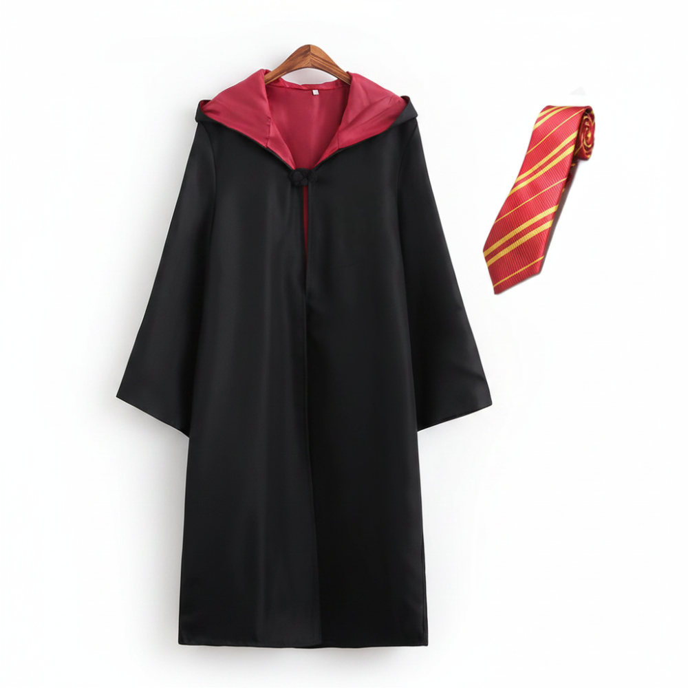 Wizard Costume Kids Adults Cloak Accessories Set