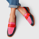 Mocassim Feminino Bico Redondo Slip-on Casual