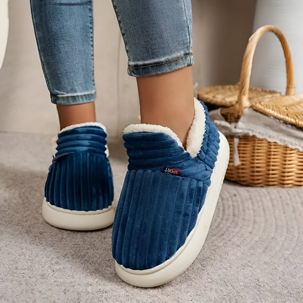 Chinelos Femininos de Casa Antiderrapantes para Inverno