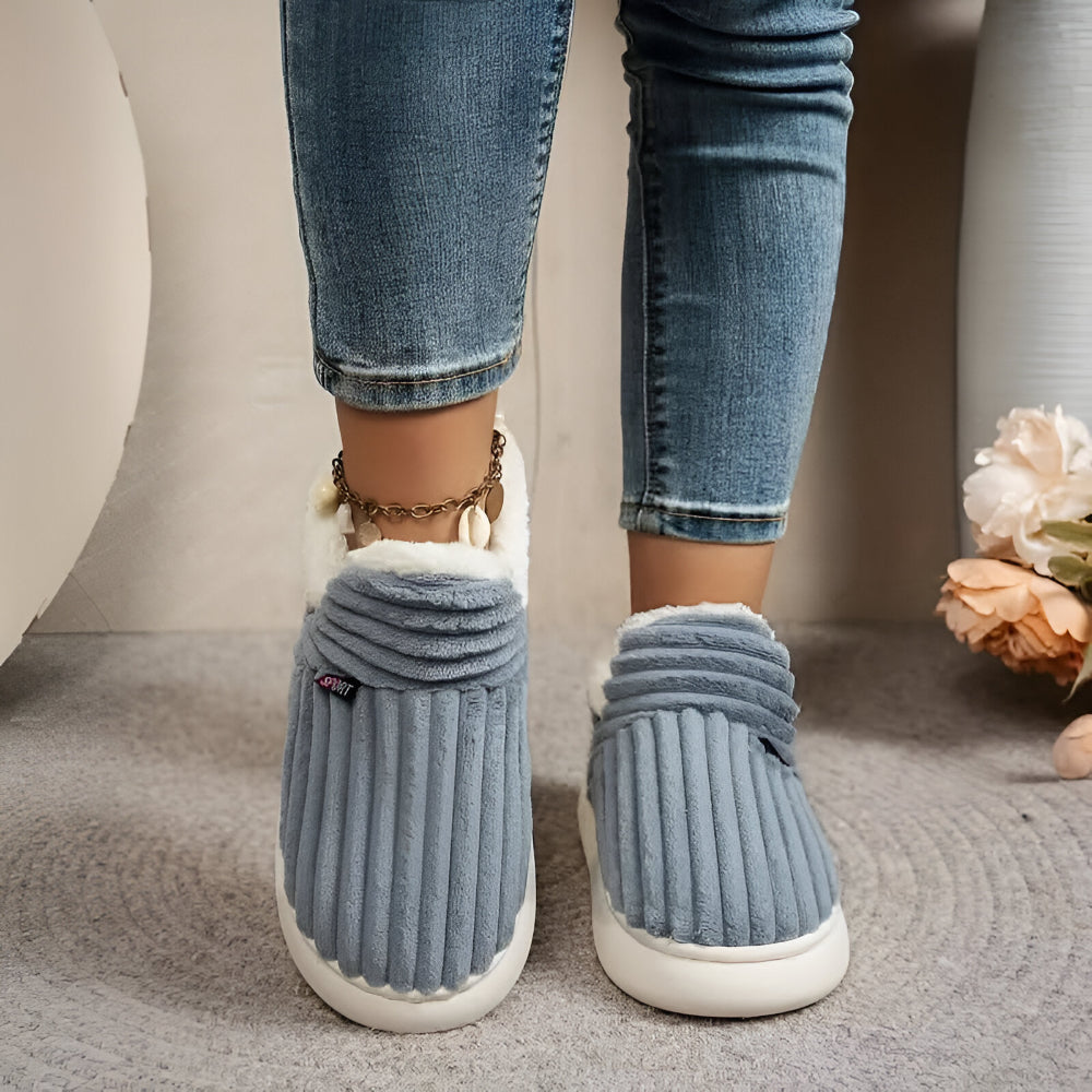 Chinelos Femininos de Casa Antiderrapantes para Inverno