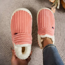 Chinelos Femininos de Casa Antiderrapantes para Inverno