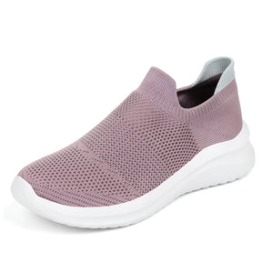 Tênis Feminino Slip-on Casual para Caminhada