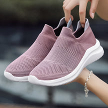 Tênis Feminino Slip-on Casual para Caminhada