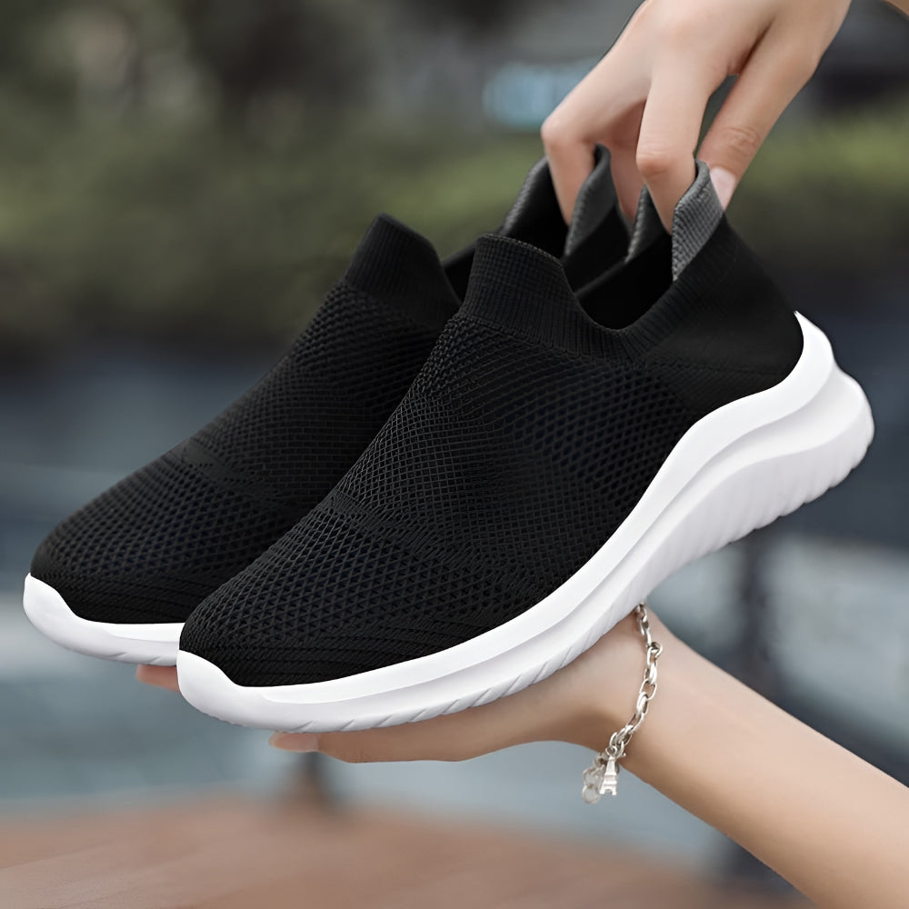 Tênis Feminino Slip-on Casual para Caminhada