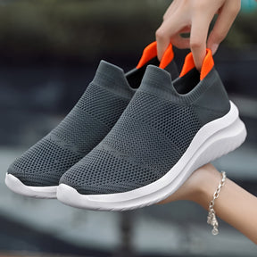 Tênis Feminino Slip-on Casual para Caminhada