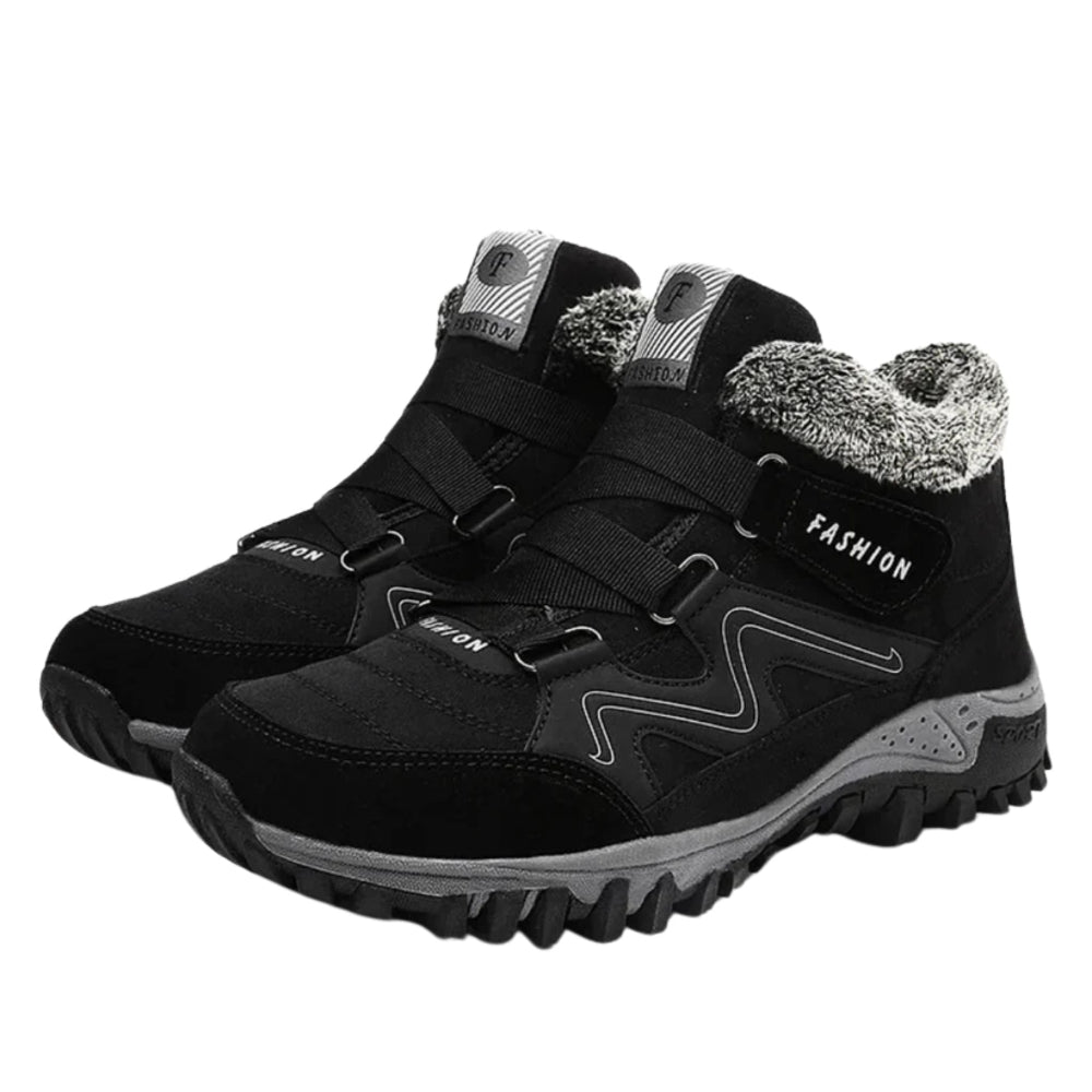 Botas de Inverno Femininas Impermeáveis com Isolamento Térmico e Antiderrapantes
