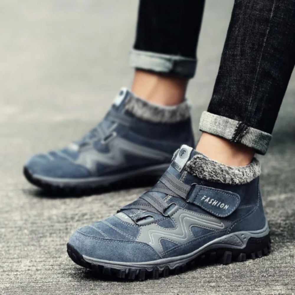 Botas de Inverno Femininas Impermeáveis com Isolamento Térmico e Antiderrapantes