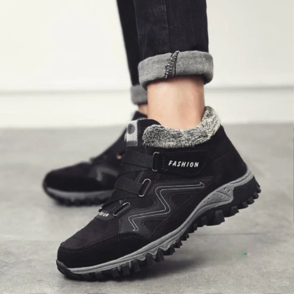 Botas de Inverno Femininas Impermeáveis com Isolamento Térmico e Antiderrapantes