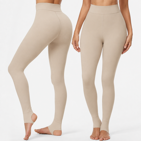 Leggings Femininas Cintura Alta Quentes de Inverno | Forradas