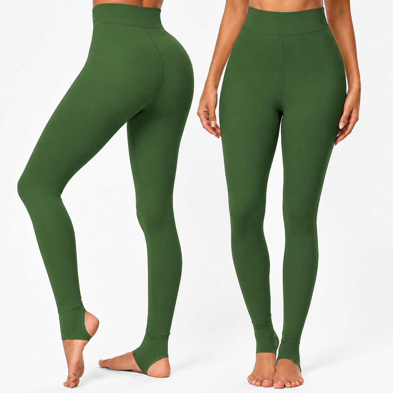 Leggings Femininas Cintura Alta Quentes de Inverno | Forradas
