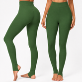 Leggings Femininas Cintura Alta Quentes de Inverno | Forradas