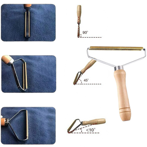 Wooden pet hair Remover